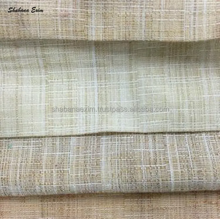 인도에서 만든 의복에 대한 염색 직물 면 Khadi 직물 주문 원사 100% 면 일반 염색 OEKO-TEX 표준 100