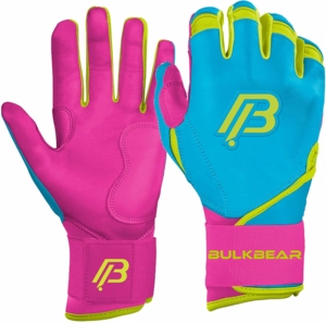 High Quality Leather Baseball Batting Gloves for Men Right-Handed Customizable Strong Grip Lightweight Design Comfortable Fit - Product Image 3