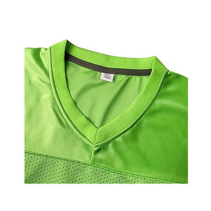 เสื้อเจอร์ซีย์สตรีทแวร์อเมริกันฟุตบอลสไตล์เรโทร – เสื้อยืดคลาสสิกคอวีขนาดใหญ่พิเศษ กันน้ำและกันลม ชุดกีฬาฮิปฮอปคุณภาพสูง - Product Image 4