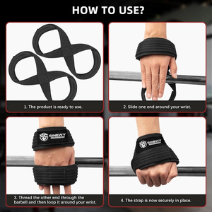 Ceinture de sécurité respirante en néoprène avec logo personnalisé Sinewy, antidérapante, réglable, protège-paume pour la musculation, l'entraînement sportif et la musculation - Product Image 4