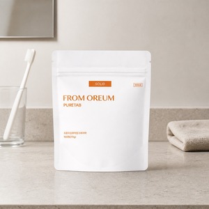 [FROM OREUM] Sélection de produits de toilette de voyage : Recharge de dentifrice solide pour l'hygiène bucco-dentaire quotidienne et le brossage personnel - Product Image 4
