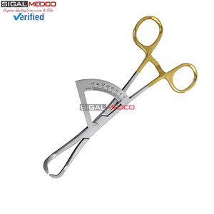 Calibrador de Mapeo de Crestas Óseas para Implantes Dentales con Mangos Dorados, Instrumento de Cirugía Oral de Precisión de Acero Inoxidable de Grado Alemán - Product Image 5