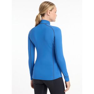 High Quality 4way Stretch Horse Riding Equestrian Shirt Top <b>Base</b> <b>Layer</b> Competition Show Shirt Polo in Soft Feel Technical Fabric - Product Image 6