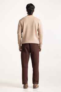 Sudadera de Forro Polar con Cuello Redondo para Hombre, Marca Privada, Corte Regular, Impresión Digital de Invierno, 550g 430g, Logotipo Personalizado - Product Image 6