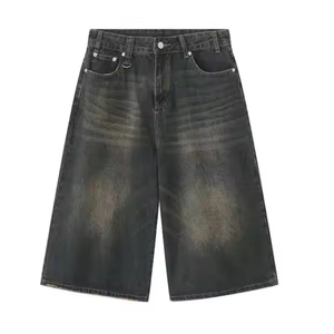 Shorts en jean pour hommes de qualité supérieure, respirants, personnalisés, design sur mesure de haute qualité - Product Image 4