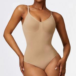 Body Reductor Transpirable Personalizado al por Mayor para Mujer, Body sin Mangas con Control de Abdomen, Body Deportivo para Mujer - Product Image 6