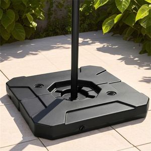 Base per Ombrellone a Braccio Estensibile da Esterno a 2 Pezzi, Riempibile, di Qualità Alberghiera, con Supporto in HDPE Resistente e Sistema di Riempimento e Drenaggio Semplificato - Product Image 1