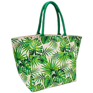 Bolsas de yute ecológicas impresas personalizadas, bolsas de compras, bolsa de playa con asa de cinta teñida, logotipo impreso duradero para uso diario - Product Image 2