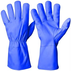 High Quality Cowhide Grain Leather <b>Driver</b> Safety <b>Gloves</b> Soft Comfortable Breathable Anti-Slip Anti-Static Abrasion Heat - Product Image 3