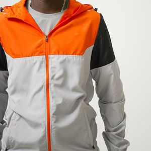 High Quality Men's Lightweight Windbreaker Tracksuit Set 2 Piece Hooded Mesh <b>Lined</b> Jacket Jogger <b>Pants</b> Windproof Sportswear - Product Image 6