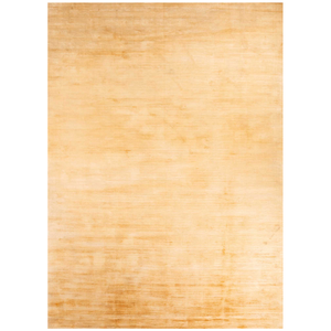 Tapis rectangulaire beige en viscose tissé à la main, tapis d'intérieur fait main, tapis de sol, décoration intérieure - Product Image 3