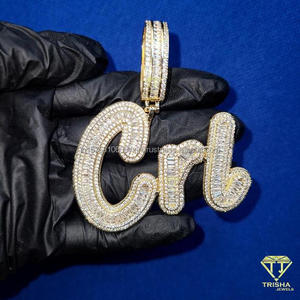 Luxury "Jaylo " <b>Name</b> Pendant Moissanite Diamond <b>Necklace</b> Gold Hip Hop Jewelry - Product Image 4