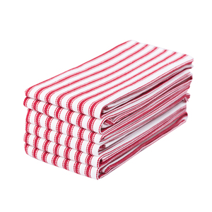 Ensemble de serviettes de thé rectangulaires en coton 100% imprimé à carreaux bleus japonais, serviettes de table, séchage rapide, tissées, cuisine, salle à manger, tailles personnalisées, OEM - Product Image 6