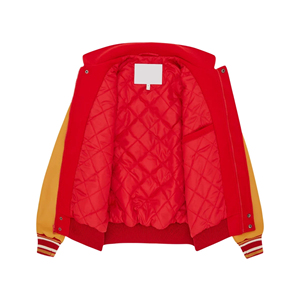 Chaqueta de Béisbol Personalizada, Estilo Casual, Unisex, con Parches Bordados, de Alta Calidad, de Lana, de Secado Rápido, para Invierno - Product Image 3