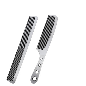 3 peignes professionnels de bonne qualité en acier inoxydable 304, peignes métalliques pour hommes et femmes, peignes à cheveux fins en métal, nouveau design tendance - Product Image 1