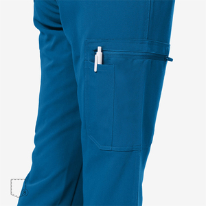 Conjunto de Uniforme Médico para Mujer, Pantalones Deportivos, Uniforme de Enfermería Elástico, Cuello en V, Secado Rápido, Transpirable, para el Sector Sanitario - Product Image 2