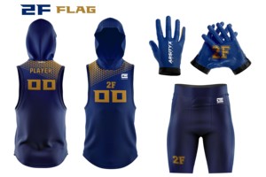 Uniformes personalizados de fútbol 7V7 y bandera 7on7, ropa de equipo de impresión por sublimación con nombres y números, estilo establecido - Product Image 4