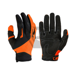 Gants de moto en cuir pleine main personnalisés en gros, respirants et confortables pour l'été, avec poignées intégrées - Product Image 6