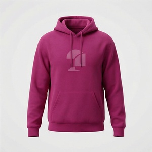 Sudadera con capucha gruesa y cálida para hombre, de otoño, bordada, oversize, de algodón pesado con forro polar, estampado personalizado, venta al por mayor, ropa urbana premium a granel - Product Image 1