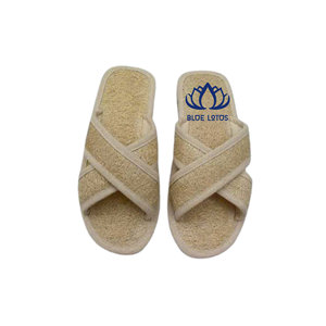 Chaussons en Loofah Naturel Biodégradable de Haute Qualité |   Chaussures légères et écologiques pour un usage quotidien à la maison - Product Image 1