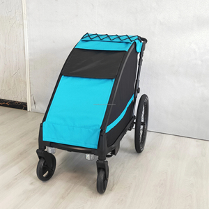 Grande poussette pour animaux de compagnie Remorque à vélo pour chien pour les aventures en plein air et pour les grands chiens - Product Image 3