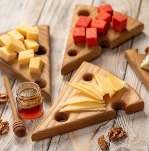 Planche à fromage triangulaire, tendance du moment, décoration de table, article de cuisine le plus vendu, planche à fromage avec matériaux de qualité supérieure - Product Image 1