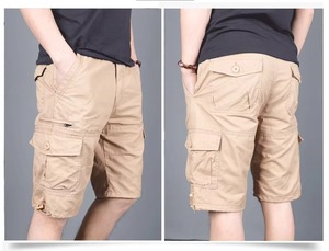 Premium Quality New Arrival High Demanding Men's Cargo Shorts 100% Cotton Quick-Dry Breathable Anti-Bacterial Anti-Pilling - Product Image 3