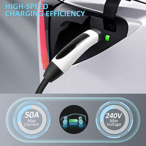 Cable de extensión de carga rápida de 30A con certificación TUV para el hogar, para Modelos Y, 3, S y X, cable de carga Tesla personalizado, conjunto de suministro duradero. - Product Image 3