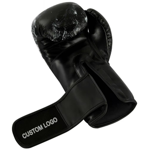 OEM ODM High Quality Customized 12OZ PU Leather Boxing Gloves Custom Logo Sublimation Print Adjustable <b>Wrist</b> <b>Strap</b> - Product Image 3