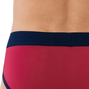 Hot Selling Fashion Men's Mid-Rise <b>Boxer</b> Briefs Custom Colors & Logo Breathable Mesh Underwear Spandex/Nylon High Quality - Product Image 2