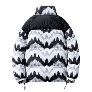 Veste Softshell Homme Personnalisée pour le Golf en Plein Air, Col Montant, Fermeture Éclair, Patchwork, Réversible, Blocs de Couleurs, Imperméable, Vente en Gros OEM - Product Image 2