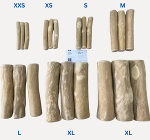 Jouet à mâcher en bois de café naturel pour chiens de petite, moyenne et grande taille, pour mâcheurs agressifs, favorise la santé dentaire - Product Image 1