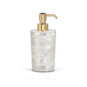Ensembles de salle de bain en nacre blanche en gros – Distributeur de savon durable en nacre, ensemble d'accessoires de salle de bain de luxe, commande en gros, décoration - Product Image 4