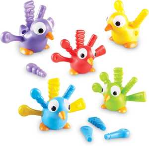 Juguetes Educativos de Plástico Unisex Fine Motor Peacock Pals, Aptos para Niños, Dong Phuong, 0-24 Meses, Instrucciones Incluidas, Vietnam - Product Image 1