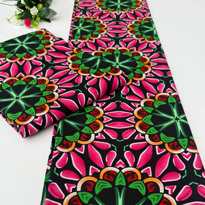Tela de algodón Ankara de Camerún de alta calidad, diseños personalizados para vestidos africanos, ropa elegante y accesorios de moda hechos a mano - Product Image 1