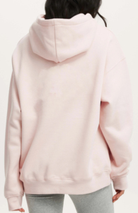 เสื้อฮู้ดดี้พิมพ์ลายโลโก้แบบกำหนดเอง สำหรับฤดูหนาว ระบายอากาศได้ดี ทรงโอเวอร์ไซส์ สไตล์วินเทจฟอกสี สำหรับผู้หญิง - คุณภาพสูง ผ้าฝ้าย 100% - Product Image 3