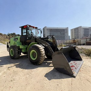 Chargeur frontal électrique zéro émission XC956-EV, capacité 5 tonnes, avec boîte de vitesses haute efficacité pour entrepôt de charbon - Product Image 3