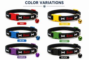 Jeans & Bones Cat <b>Collar</b> OEM ODM Custom Logo Adjustable Denim Pet <b>Collar</b> Direct Manufacturer - Product Image 5