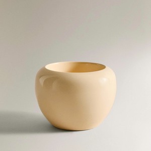 Vase à fleurs en laque brillante, style simplicité moderne, finition artisanale, vase décoratif fait main, fabricant vietnamien - Product Image 1