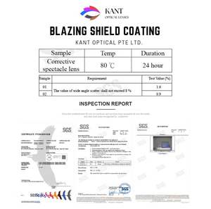 Lentes Ópticas Fotocromáticas Asféricas de Visión Única Personalizadas Kant con Tecnología Avanzada de Trazado de Rayos (ARTT) y Protección UV Clara - Product Image 6