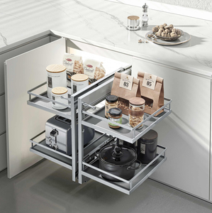 ชุดครัวสำเร็จรูป JY Project สไตล์โมเดิร์นยุโรป วัสดุ MDF ไม้อัด พร้อมเคาน์เตอร์ควอตซ์ แบบ RTA ผลิตในเวียดนาม - Product Image 5
