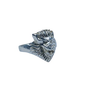 Anillo de declaración hecho a mano con diseño de cara de Tigre, ajuste de bisel de plata de ley 925 sólida para hombre al por mayor, regalo de boda perfecto para mujer - Product Image 5