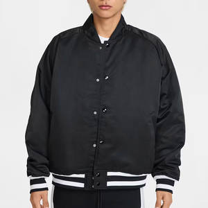 Chaquetas Varsity de Último Diseño para Adultos, Ropa Casual para Hombre, Color Sólido, Cierre con Botones, Chaqueta Varsity para Hombre - Product Image 1