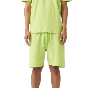 Conjunto Deportivo Casual de Verano para Hombre, Fabricación OEM, Camiseta y Pantalones Cortos, 100% Algodón Orgánico, Diseño 3D, Ecológico - Product Image 5