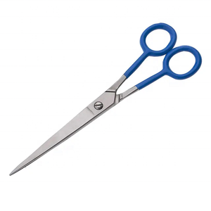 Wholesale Price Customized Logo Solid Color Tegra Surgical Right-Handed 28 <b>Teeth</b> Medium Handle Stainless Steel Barber Scissors - Product Image 2