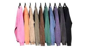 Sweat-shirts pour hommes personnalisés en coton 100% brodés en chenille patchwork vintage, coupe régulière, confortables, respirants, streetwear d'hiver - Product Image 3