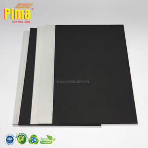 แผ่นโฟมพีวีซี WPC สีดำ หนา 3 มม. ความหนาแน่น 0.6 กรัม/ซม.³ แผ่นโพลีไวนิลขยายตัวแบบเรียบ สำหรับงานแสดงโฆษณา - Product Image 3