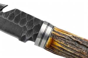 Herramienta de Procesamiento para Exteriores de Acero Forjado a Mano con Mango de Asta de Ciervo Natural - Product Image 4
