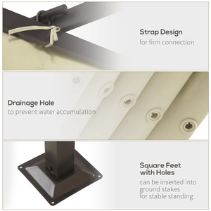 Pérgola Retráctil para Exteriores y Gazebo para Mayor Cobertura Solar y Estética - Product Image 6