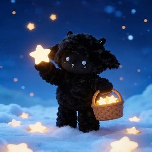 Greenmart OEM Peluche Mouton des Highlands Personnalisée en Laine Douce et Mignonne avec Doublure en Maille de Polyester Cadeaux Amusants Vente en Gros Direct Usine - Product Image 2
